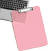 Rimilak Plastic Clipboards, Low Profile Metal Clip, Translucent Clip Board, 12.5 x 9 Inch Letter Size for Office Supply