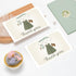 50 Pack 50 Sage Green Baby Shower Thank You Cards with Envelopes for Guests, Thank You Cards Bulk Blank Inside