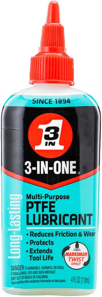 3-IN-ONE Multi-Purpose PTFE Lubricant, 4 OZ