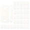 Sinbana 70pcs Adhesive Replacement Tape for Ring Alarm Contact Sensor 2nd Gen, Including