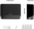 Commercial 10.8" 3.5" 8" interhasa! Paper Towel Dispenser Wall Mount - ADA Compliant Multifold Trifold & C-Fold Hand