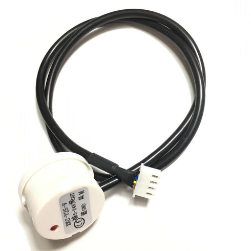 Taidacent Non-contact Liquid Level Sensor Contactless Water Level Sensor Externally Attached Liquid Induction Level Switch Water Level Switch (PNP Output(24V))