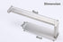 SUS304 9 Hand Towel Holder, Strong Self Adhesive Hand Towel Ring, Thicken Stainless Steel Hand Towel Bar/Rack, No