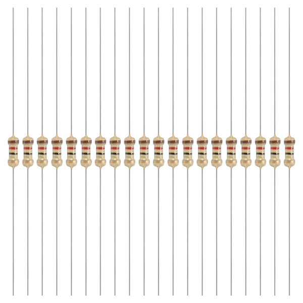YOKIVE 200 Pcs 1/4W (0.25 Watts) 12 Ohm 5% Carbon Film Resistor,