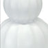 LT1162-OFF 12.5" Simple Designs Chic Glow Stacked Double Gourd Ceramic Table Lamp, for Bedroom, Office, Living Room