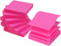 Early Buy Pop Up Sticky Notes, 3x3 Refills, 6 Pads, 100 Sheets/Pad, Solid Color (Rose Red)