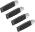 Aramox 4PCS 433MHz Universal Cloning Key Fob Quad Channel Electric Garage Door Remote Control