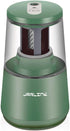 JARLINK Electric Pencil Sharpener, Heavy-Duty Helical Blade for Fast Sharpening, USB/Battery Operated, Green