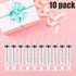Plastic Syringe for Scientific Labs, 10 Pack Measuring Syringe Tools for Dispensing Multiple Uses (12 ml, 1)