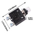 smseace 20Amp Electric Button Breaker 125/250VAC Thermal Overload Protector L1 Series with Quick Connect Terminals