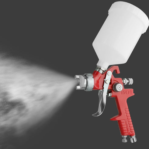 Set, 2 0.8mm 125ml 1.4mm 600ml HVLP Air Gravity Spray Gun Pcs Sprayer Paint Gun Kit, & Automotive Paint Gun