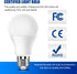Neporal Universal Garage Door Opener LED Light Bulb, A19 9W 6000K Cool White, E26 Base, Pack of 3, Minimize Interference