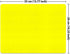 Extra Large Non-Slip Rectangle Mousepad, FINCIBO Solid Bright Yellow Mouse Pad for Home and Office