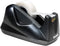 Excell EX-11419BK Desk Tape Dispenser with Non-Skid Base, 1" Core Desktop Tape Dispenser for Home, Office, Gift Store