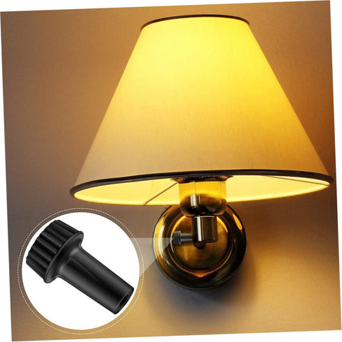20pcs Standard Lamp Switch Replacement Knob Light Socket Knob for DIY Projects Easy Installation Plastic for Floor