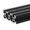 uxcell T Slot 2060 Aluminum Extrusion Profile 150mm x 60mm Anodized Black Linear Rail for 3D Printer, CNC, DIY