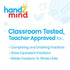 hand2mind Plastic Double-Sided Decimal and Fraction Tiles, Montessori Math Materials, Set of 51