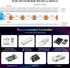 XGB1338(WS2812B) 160LED/m 320IC DC5V 6.5FT 0.19in BTF-LIGHTING FCOB COB IC RGB LED Strip Individual Addressable