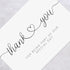 LUXAVELLA 12 PACK Thank You Cards Wedding with Envelopes& Stickers, Wedding Vendor Thank You Card.