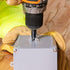 Klein Tools KTSB01 Step Drill Bit Double-Fluted #1, 1/8 to 1/2-Inch with Hex Shank