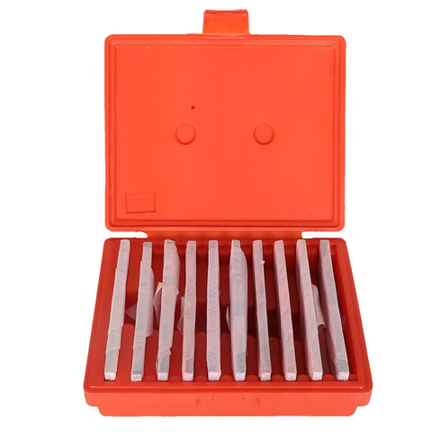 10 Pair 1/8 x 6 Matched Parallel Bar, 0.0002 Parallelism, 1/2 to 1-5/8 Alloy Steel Machinist Thin Parallel Tool Set