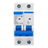 Baomain Low-Voltage Mini Circuit Breaker NXB-63(DZ47-63) C63 63A 2 Pole 400V DIN Rail Mount White
