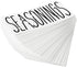 Talented Kitchen 8-Piece Metal Basket Labels Clip On Holders with 40 White Labels for Storage Bins