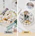 JIKIOU Acrylic Pen Holder, 360-Degree Rotating Pencil Organizer for Kids, Caddy Art Supply Organizer for Home Office