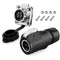 2 Pin Waterproof Connector, Industrial Solder Power Connector for Automotive, Marine, Lights and Other Electrical