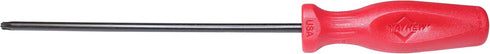 Mayhew Tools 27411 USA Torx Screwdriver, Red T30 x 8-Inch for Precision Work