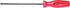 Mayhew Tools 27411 USA Torx Screwdriver, Red T30 x 8-Inch for Precision Work