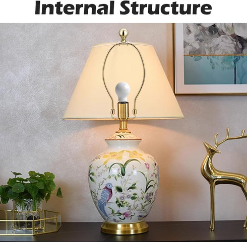 10 Inch Lamp Harp, Gold 2 Set, Metal Lamp Shade Harp Holder, DIY Detachable Lampshade Bracket