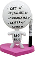 Dry Erase Board - TITTO in Love, Ceramic Doll, Ideal for Home & Office Decor, Gift Idea (Pink)