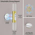 Set 2 Pack Motion Sensor Wall Sconces with Remote Control, LED Rechargeable Battery Operated Wall Lights of Two