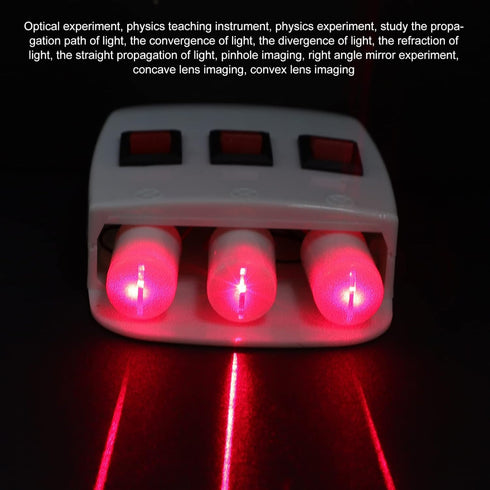 Mipcase Laboratory Physical Three-Way Semiconductor Optics Experiment Equipment, Three Light Source Apparatus for