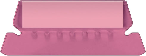 Pendaflex Hanging Folder Tabs - 2" Clear Pink - 25 Tabs and Inserts per Pack