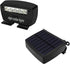 OOSSXX Solar Power Deck LED Light Clip-On Security Sign Spotlight (Max 14 Hours Working, Large Capacity Battery)