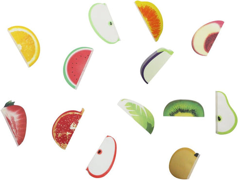 Sticky Note 3D Fruit and Vegetable Sticky Note Message, 140 Sheets/Pad, 13 Pads/Set for Home Office School Gifts