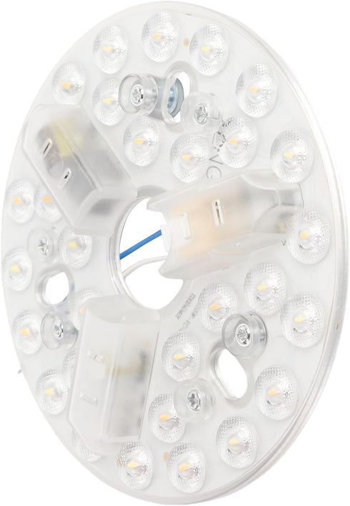 5.3 Inch 15W 3CCT 3000K 4200K 6500K Dioche Ceiling Fan LED Light Replacement Round Retrofit Kit Aluminum PC Warm