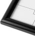 Umtiit Monthly Calendar Dry Erase Whiteboard, 13 x 17 inch, Black Wood Frame, Magnetic Surface for Planning, Schedule,