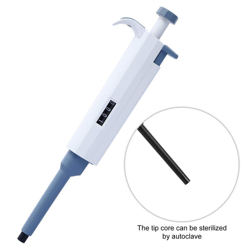 Micropipette Pipettor 20-200ul, Single-Channel Adjustable Variable Volume High Accuracy for Laboratory Use