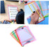 DIYEAH 24pcs Set Dry Erase Pockets Reusable Wipe Sleeves Pen Holder for Office