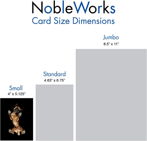 The Best Card Company, 20 Boxed Dog Cards with Envelopes, Blank Assortment (10 Designs)