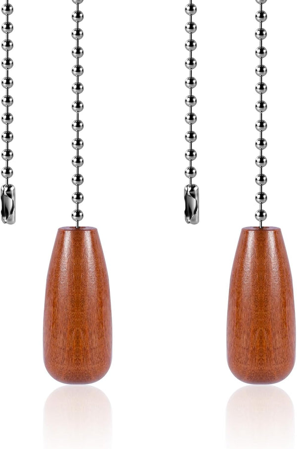 NQEUEPN 2pcs Ceiling Fan Pull Chain Extensions, 13 Inch Ceiling Fan Chain Extenders