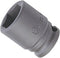 Genius Tools 1/2" Dr. 25mm Impact Socket (CR-Mo) - 444025 by GENIUS TOOLS