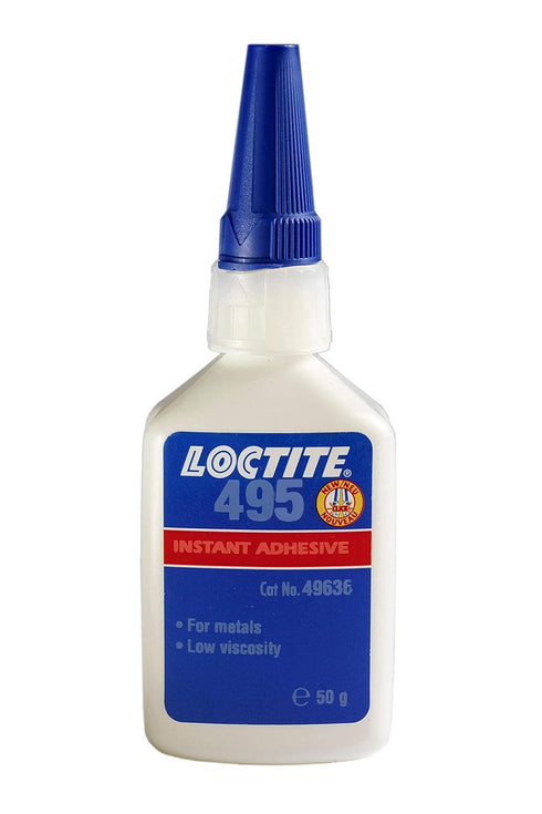 Loctite 495 Super Bonder 442-49550 1oz Instant Adhesive, Clear Color.