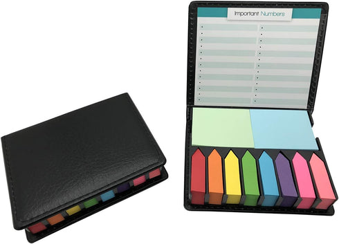 Nice Paper Cute Boxed Self-Sticky Notes, Memo Pad Set, 1920 Pieces Page Colorful Makers Tabs, 12 Colors