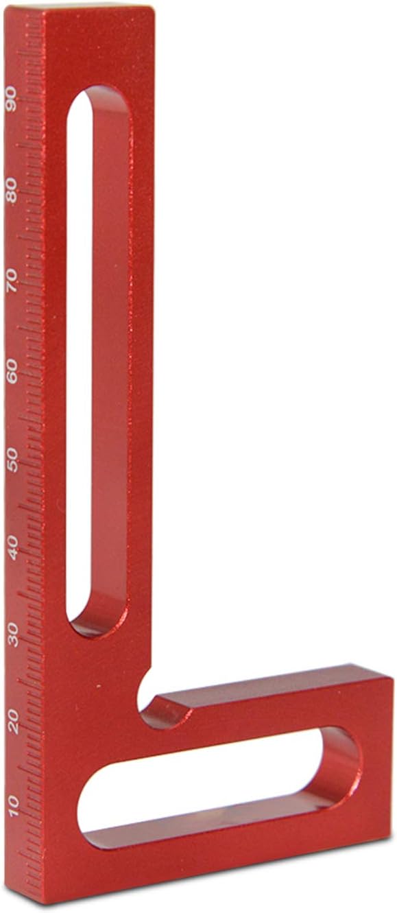 90 Degree Woodworking Right Angle Clamp, Tools Positioning Square, 10cm/3.9inch