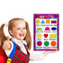 Educational Posters for Preschoolers, 12PCS Alphabet Letters, Numbers, Shapes, Colors, 11 x 16 Inch