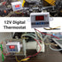 XH-W3001 Mini Thermostat Switch, 12V Digital Intelligent Temperature Controller with Waterproof Sensor Probe